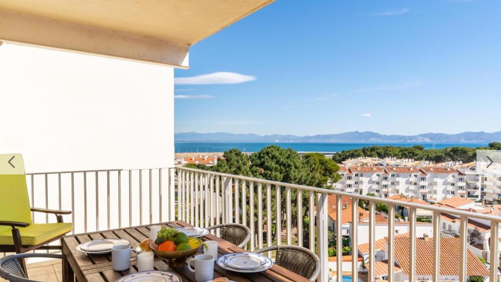Ferienwohnung Orsa-Atico Con Vista Al Mar Y Piscina L' Escala Exterior foto