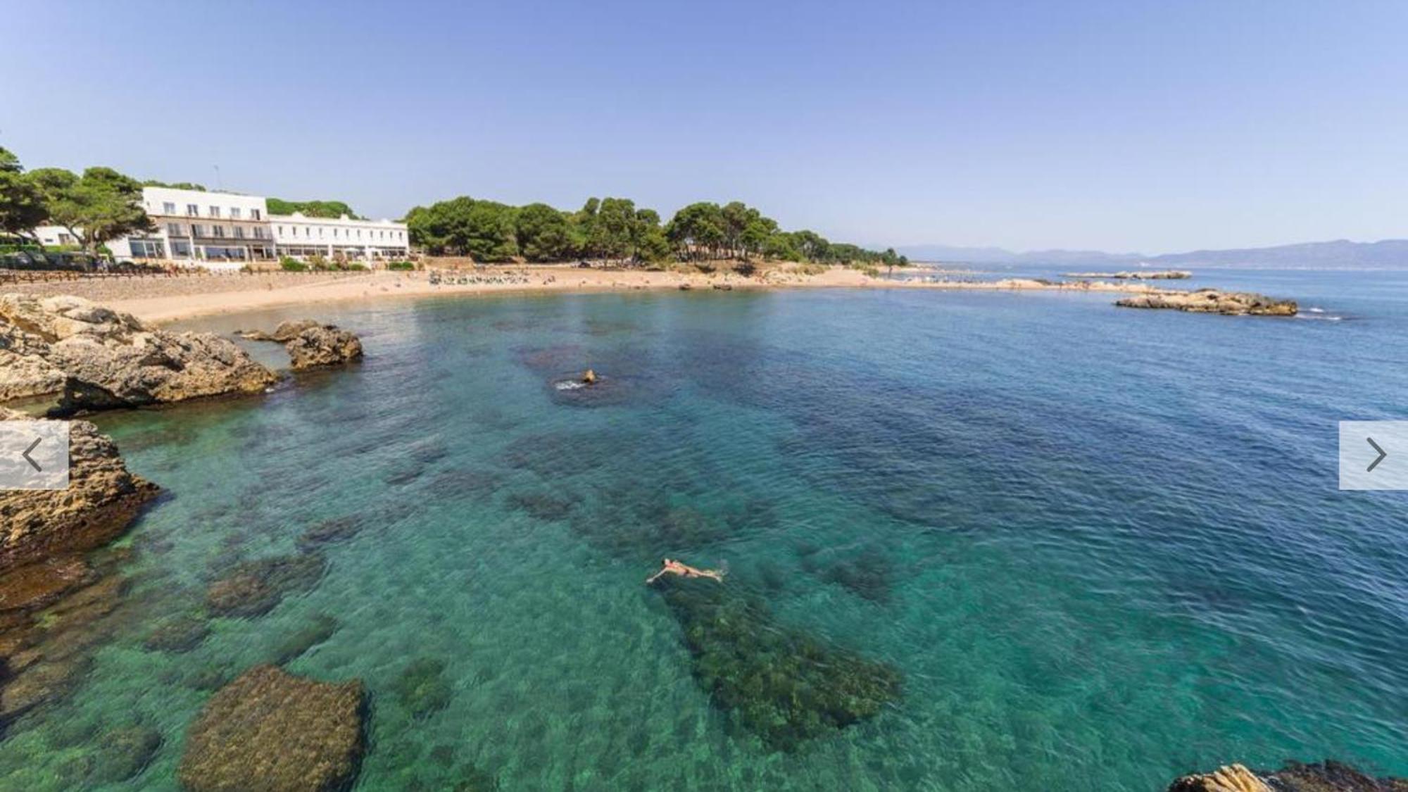 Ferienwohnung Orsa-Atico Con Vista Al Mar Y Piscina L' Escala Exterior foto